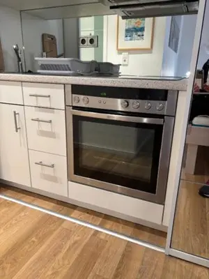 Küche/Küchenzeile in der Unterkunft Apartment Ostseeblick 131