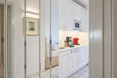 Küche/Küchenzeile in der Unterkunft Apartment 604 Timmendorfer Strand Premium Plaza
