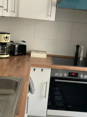 Küche/Küchenzeile in der Unterkunft Apartment im Herzen von Lübeck