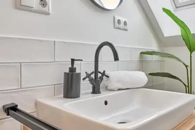Ein Badezimmer in der Unterkunft Saltwater House Scharbeutz Sail Away Scharbeutz