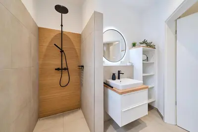 Ein Badezimmer in der Unterkunft Saltwater House Scharbeutz Sea Eagle Scharbeutz