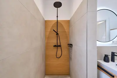 Ein Badezimmer in der Unterkunft Saltwater House Scharbeutz Sea Eagle Scharbeutz