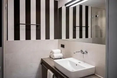 Ein Badezimmer in der Unterkunft 4Hafenzeiten - NIE4 Else