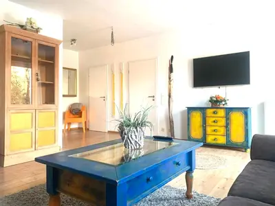TV/Unterhaltungsangebot in der Unterkunft Großartige Wohnung mit großem Garten in Bad Schwartau!