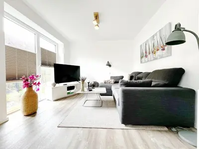 TV/Unterhaltungsangebot in der Unterkunft Ferienwohnung 