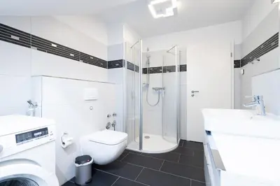 Ein Badezimmer in der Unterkunft Sundowner