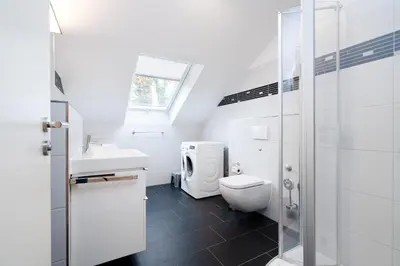 Ein Badezimmer in der Unterkunft Sundowner