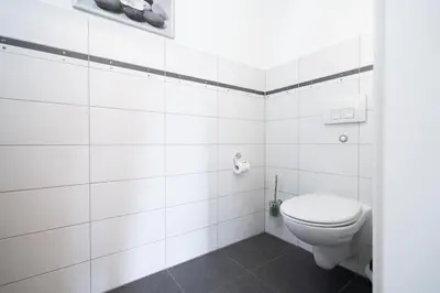 Ein Badezimmer in der Unterkunft Sundowner
