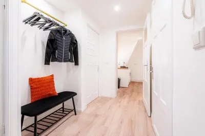 Grundriss der Unterkunft Sadebo Apartments Wunnertiet 2 Schlafzimmer 500m zur Innenstadt