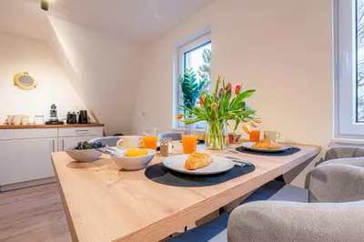 Essen in der Ferienwohnung oder in der Nähe