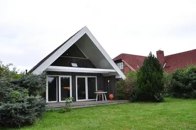 Ein Garten an der Unterkunft Haus an der Koppel