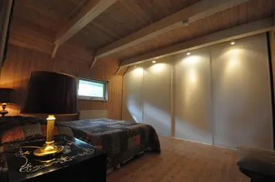 Ein Bett oder Betten in einem Zimmer der Unterkunft Haus an der Koppel