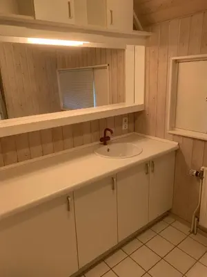 Küche/Küchenzeile in der Unterkunft Haus an der Koppel