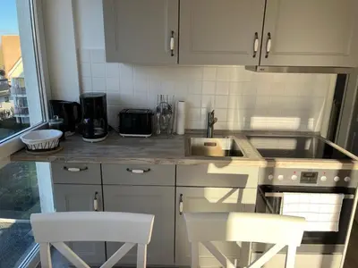 Küche/Küchenzeile in der Unterkunft Apartment Meerjungfrau