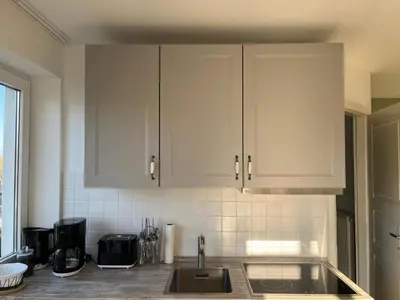 Küche/Küchenzeile in der Unterkunft Apartment Meerjungfrau