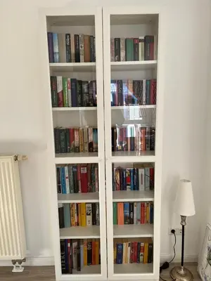 Die Bibliothek in der Ferienwohnung
