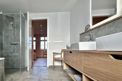 Grundriss der Unterkunft Schöne Aussicht Rosenhagen Haus 4