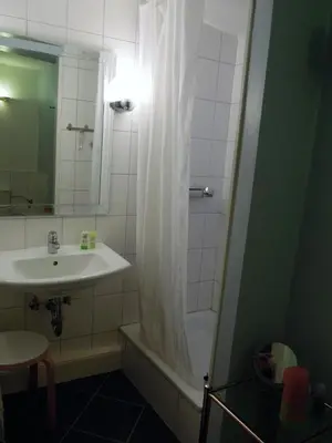 Ein Badezimmer in der Unterkunft Ferienwohnung Ein Zuhause auf Zeit