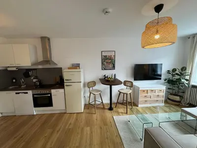 Küche/Küchenzeile in der Unterkunft Beachfront Escape - Teil der HolidayEscapes Kollektion