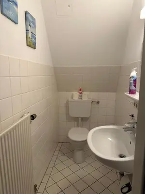 Ein Badezimmer in der Unterkunft Brauberger´s Ferienwohnung