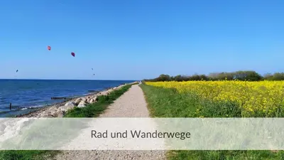 Naturlandschaft in der Nähe der Ferienwohnung