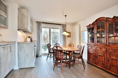 Küche/Küchenzeile in der Unterkunft Haus Miramar TREF Appartement 59