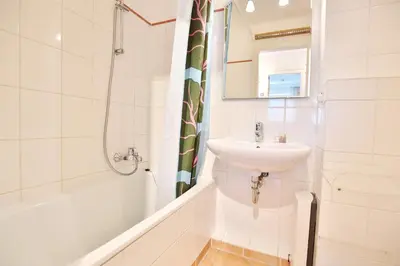 Ein Badezimmer in der Unterkunft Haus Miramar TREF Appartement 59