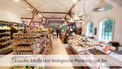 Ein Supermarkt oder andere Läden in der Ferienwohnung oder in der Nähe