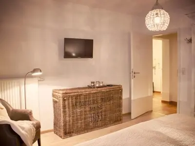 TV/Unterhaltungsangebot in der Unterkunft House on the Beach Comfortable holiday residence