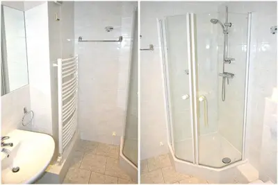 Ein Badezimmer in der Unterkunft Haus OstseeBrise