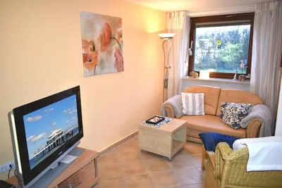 TV/Unterhaltungsangebot in der Unterkunft Haus OstseeBrise