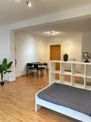Ein Bett oder Betten in einem Zimmer der Unterkunft Unterkunft bei Lübeck - Zentral an der A1 - Parkplatz - Terrasse
