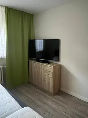 TV/Unterhaltungsangebot in der Unterkunft Dünenhaus Souterrain