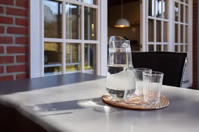 Getränke in der Unterkunft Ferienwohnung 