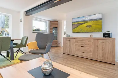TV/Unterhaltungsangebot in der Unterkunft Lüttge Hus