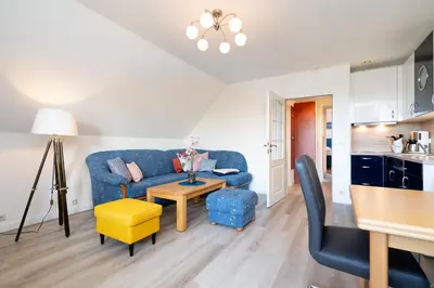 Küche/Küchenzeile in der Unterkunft Ferienwohnung 