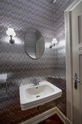 Ein Badezimmer in der Unterkunft Ferienhaus Golfpark