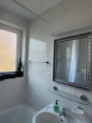 Ein Badezimmer in der Unterkunft FEWO Relax 1