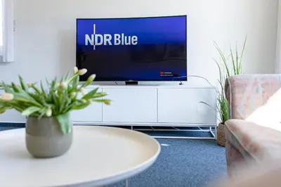 TV/Unterhaltungsangebot in der Unterkunft Meerliebe