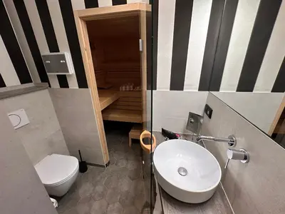 Ein Badezimmer in der Unterkunft 4Hafenzeiten - NIE5 Alte Liebe