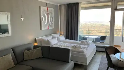 Ein Bett oder Betten in einem Zimmer der Unterkunft Deck 29