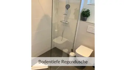 Ein Badezimmer in der Unterkunft Strandlust 28