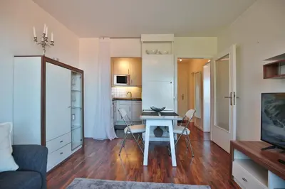 Küche/Küchenzeile in der Unterkunft Carpe Diem Appartement 189
