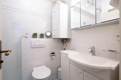 Ein Badezimmer in der Unterkunft Ferienhaus Luis
