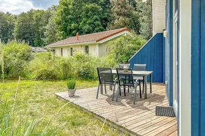 Ein Garten an der Unterkunft Pulverhorn - Dorf 4 Ferienhaus 01