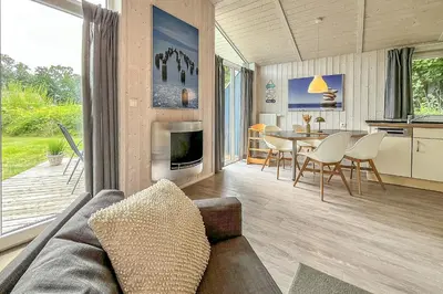 TV/Unterhaltungsangebot in der Unterkunft Pulverhorn - Dorf 4 Ferienhaus 01