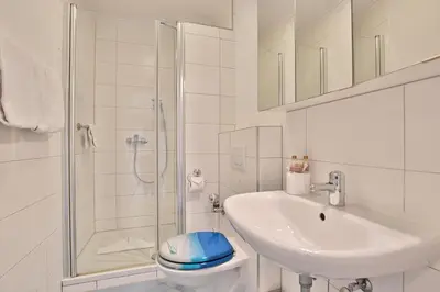 Ein Badezimmer in der Unterkunft WEG Waldblick Appartement 16