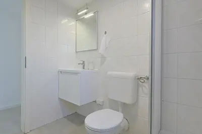 Ein Badezimmer in der Unterkunft Souterrain in Timmendorfer Strand - Niendorf Ostsee