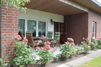 Ein Garten an der Unterkunft Ferienhaus Dorit & Rüdiger Fahl