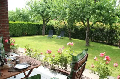 Ein Garten an der Unterkunft Ferienhaus Dorit & Rüdiger Fahl